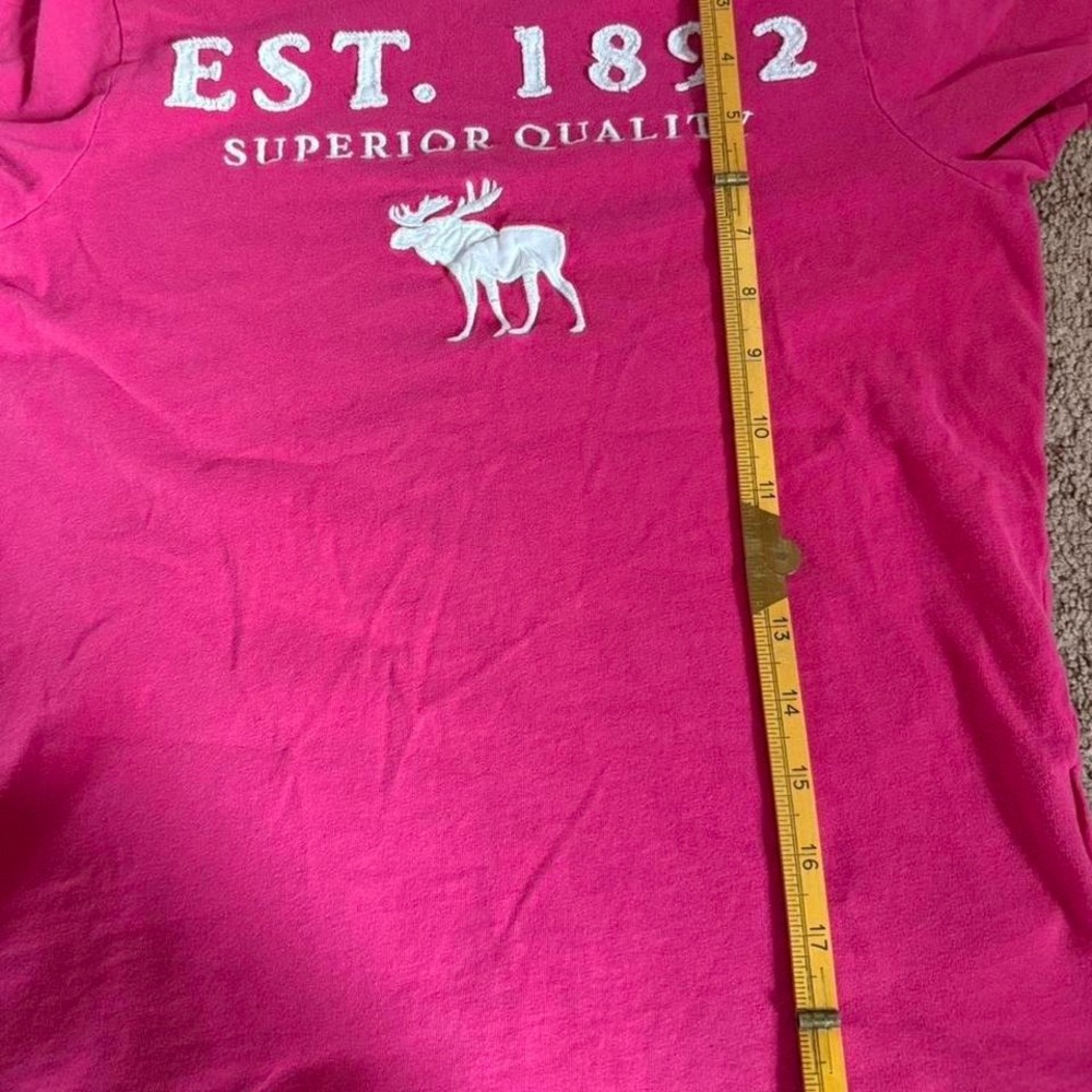 Y2K 2000s Pink Abercrombie & Fitch top - Picture 4 of 6